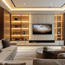 Room with lighting