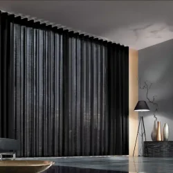 Wave Curtain Header on Silent Gliss Track